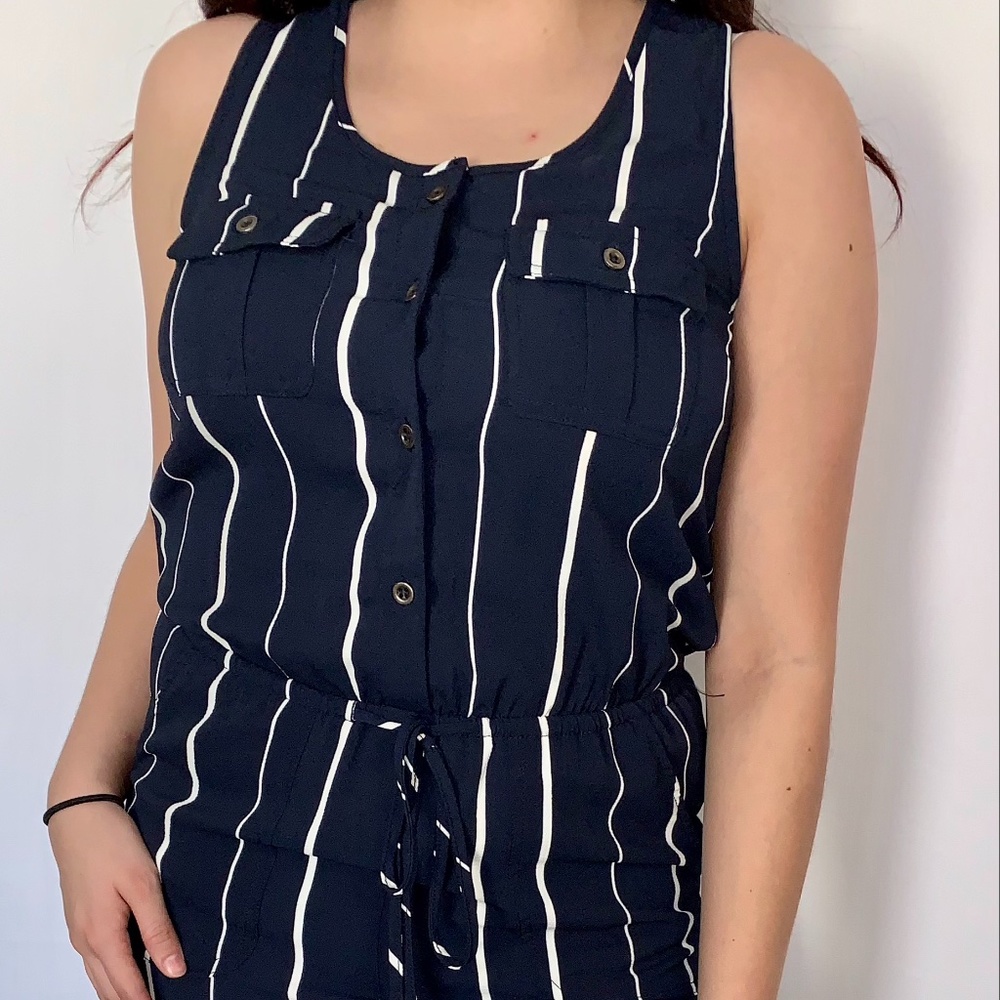 Navy Jumpsuit